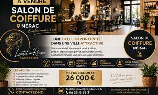 Commerce 2 Pièces 60 m² à vendre à Nérac (47600)