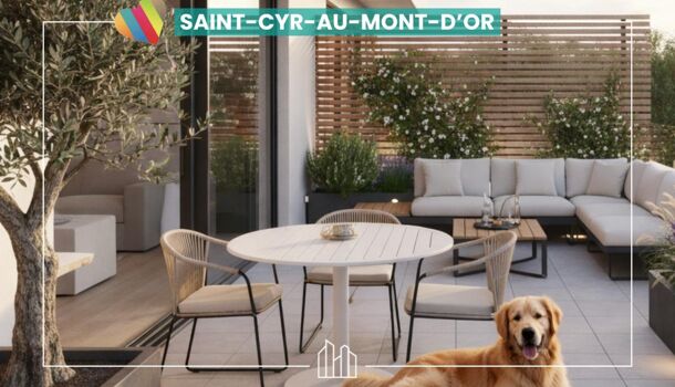 Appartement 2 pièces  à vendre Saint-Cyr-au-Mont-d'Or 69450