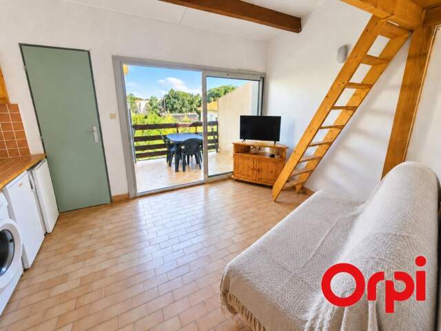 LE GRAU D'AGDE STUDIO CABINE avec TERRASSE et PARKING - PISCINE — photo du bien