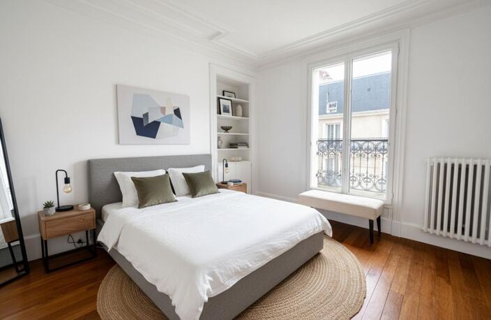 Appartement de charme Paris 75017 3 pièce(s) 55 m — photo 3