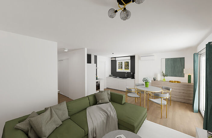 PROJET DE CONSTRUCTION d'une maison neuve de 74m² individuelle — photo 3
