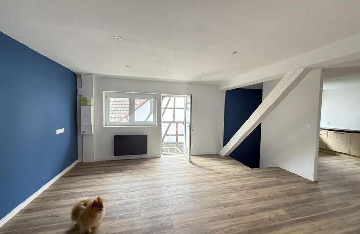 Réf*** 11169: Région Frontalière, Sect. Attenschwiller / Michelbach: appartement entièrement rénové env. 65 m² — photo 3