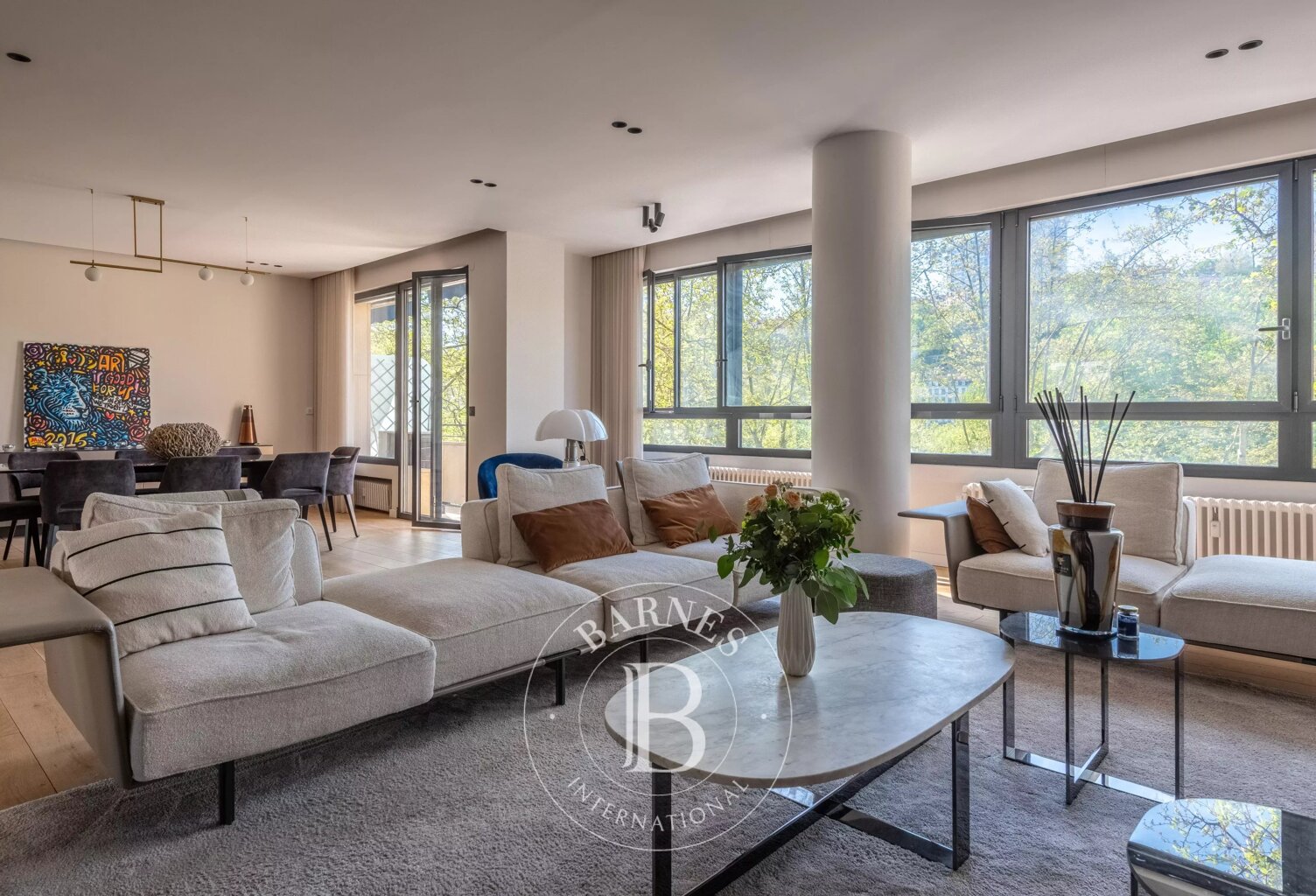 Lyon 6 - Tête d'Or - Appartement de 186,71 m² - Vue Dégagée sur le Rhône - 4 Chambres - Balcons - Garage - Cave — photo 1