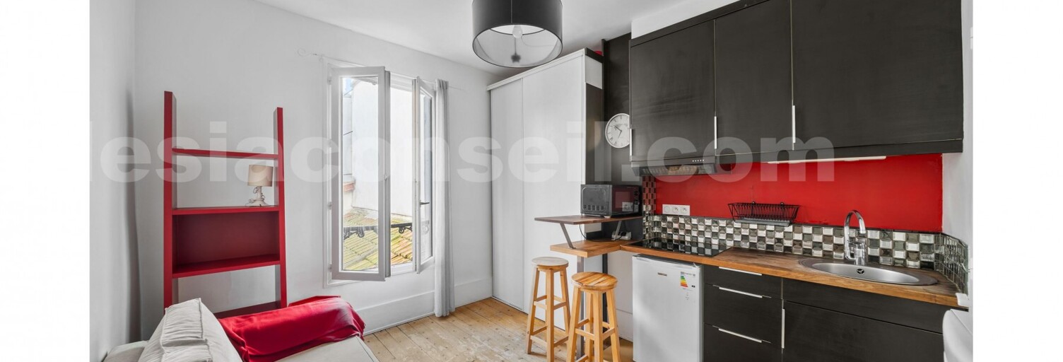 Appartement 1 Pièce 15 m² à vendre à Paris 14 (75014)
