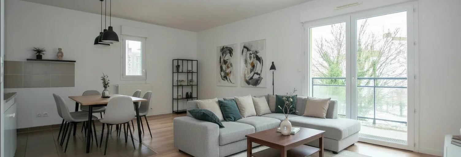 Appartement  61 m² à vendre à Rouen (76000)