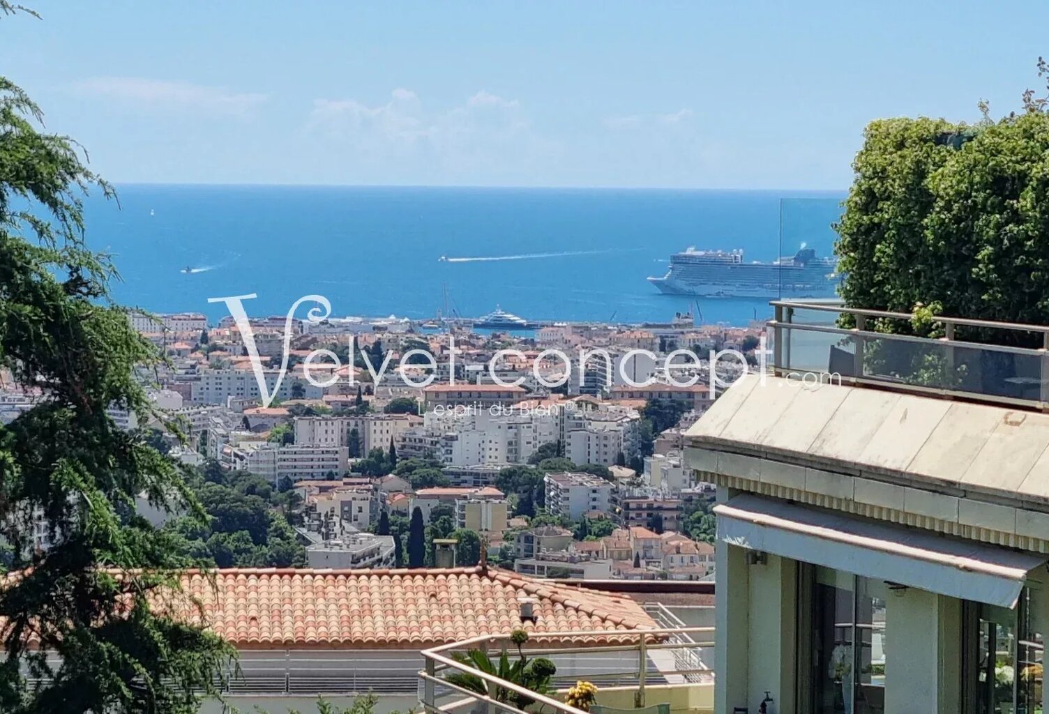 Appartement de 3 pièces  vue mer, belle terrase, piscine — photo 1