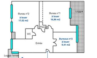 Bureau 1 Pièce 9 m² à louer à Aubagne (13400)