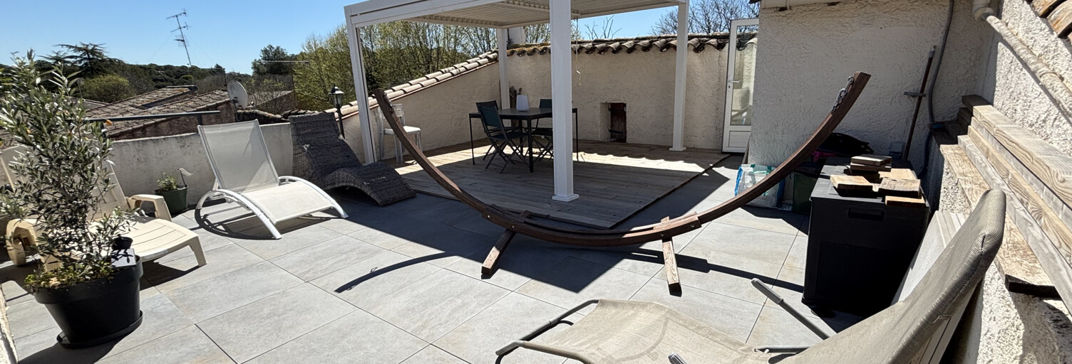 Maison 3 Pièces 65 m² à louer à Saint-Paul-et-Valmalle (34570)