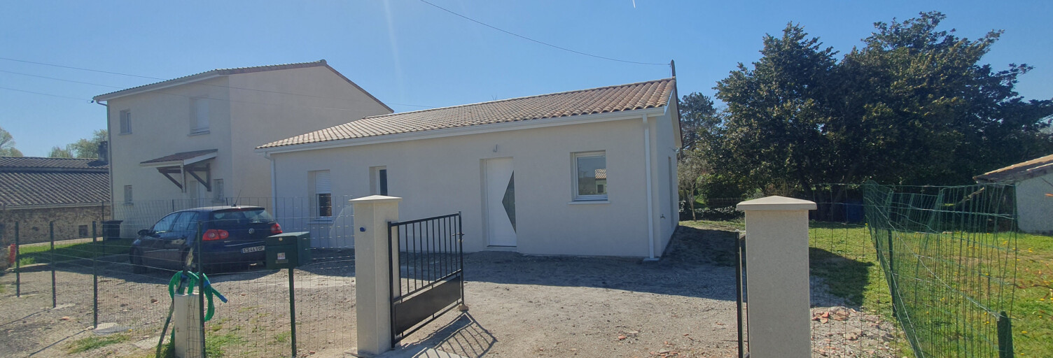 Maison 4 Pièces 80 m² à louer à Pujols-sur-Ciron (33210)