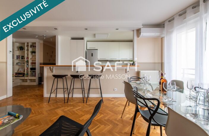 Bel appartement 5P rénové avec balcon cave et parking — photo 3