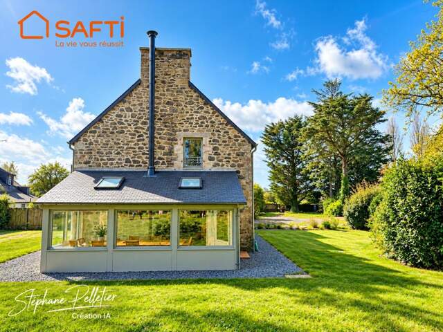 PLURIEN Maison rénovée avec terrain et dépendances — photo du bien