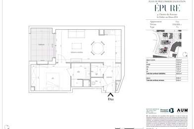 Appartement 2 pièces 509000 €