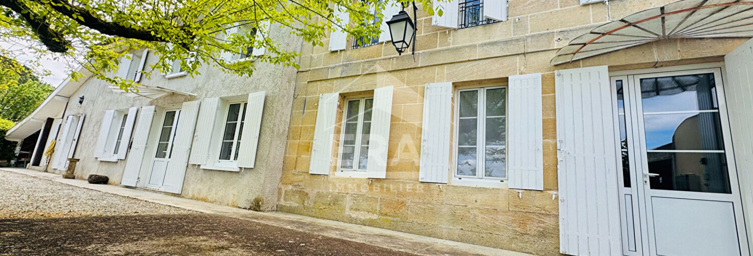 Maison 7 Pièces 194 m² à vendre à Bourg (33710)