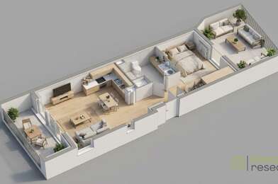 Appartement 2 pièces 230000 €