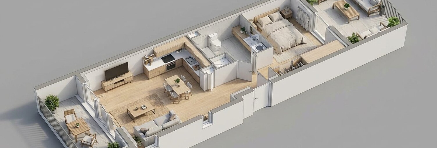 Appartement 2 Pièces 41 m² à vendre à Cucq (62780)