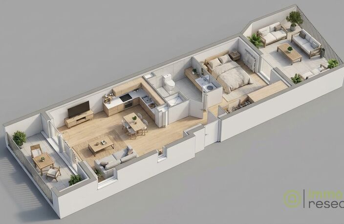 Appartement en frais réduits — photo 2