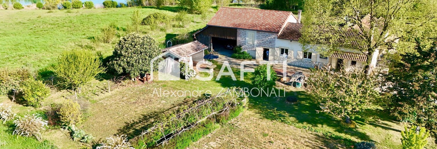 Maison 7 Pièces 140 m² à vendre à Saint-Sixte (47220)