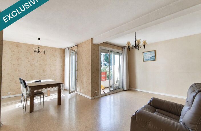 À PERPIGNAN  T3 DE 77 M² AVEC BALCONS, CAVE ET FAIBLES CHARGES — photo 2