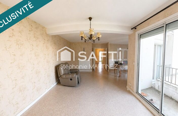 À PERPIGNAN  T3 DE 77 M² AVEC BALCONS, CAVE ET FAIBLES CHARGES — photo 5