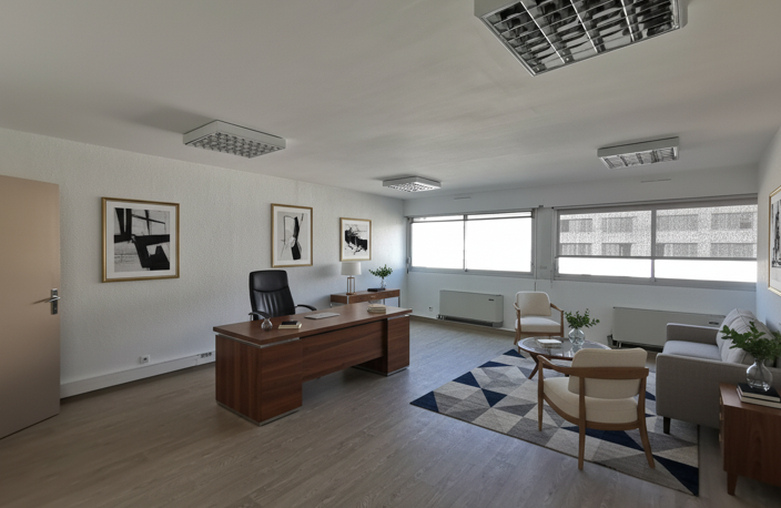 95 M2  BUREAUX CLIMATISES + PARKING - JOLIETTE - LA MAJOR - 13002 - VILLA D'ESTE - — photo 2