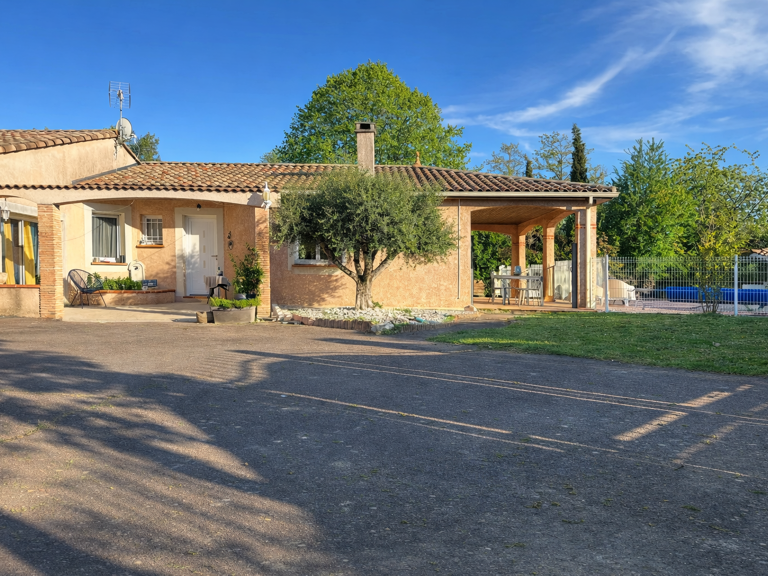 Maison plain pied T6 147 m2 - 1000 m2 de parcelle piscine double garage — photo 1