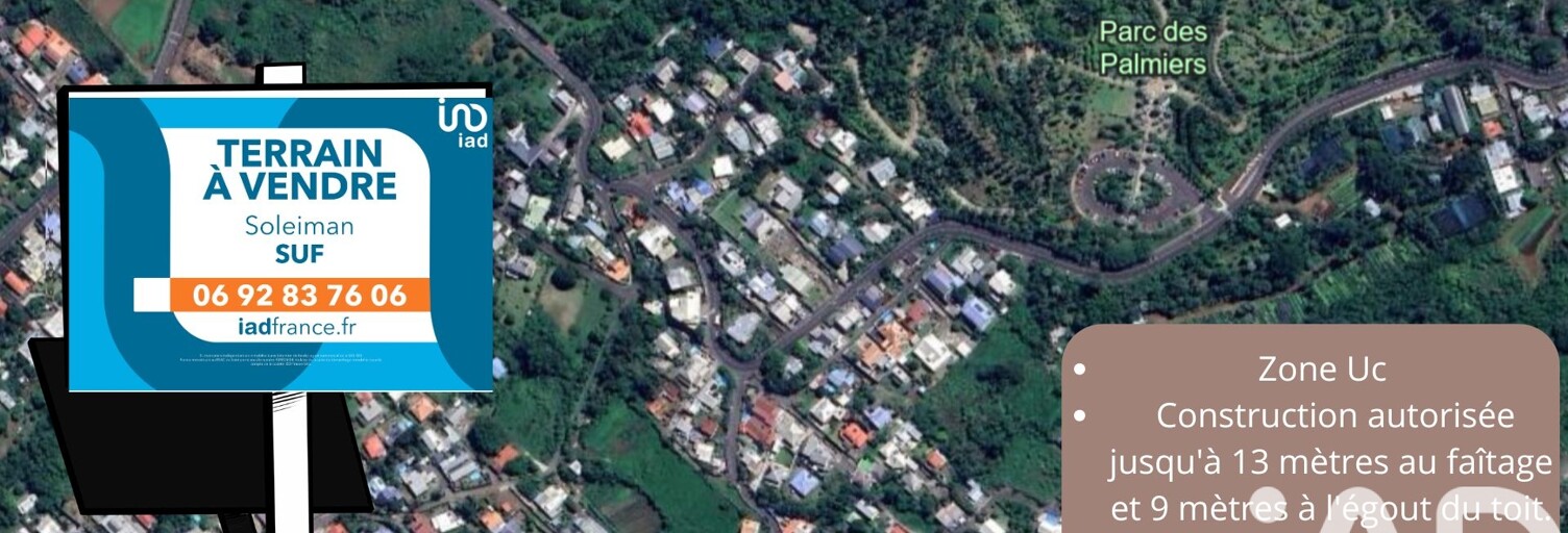 Terrain  339 m² à vendre à Le Tampon (97430)