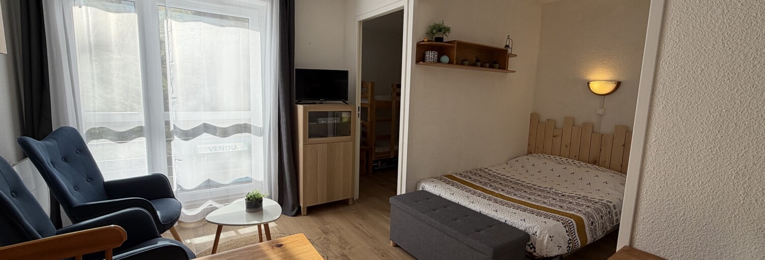 Appartement 2 Pièces 27 m² à vendre à Château-Bernard (38650)