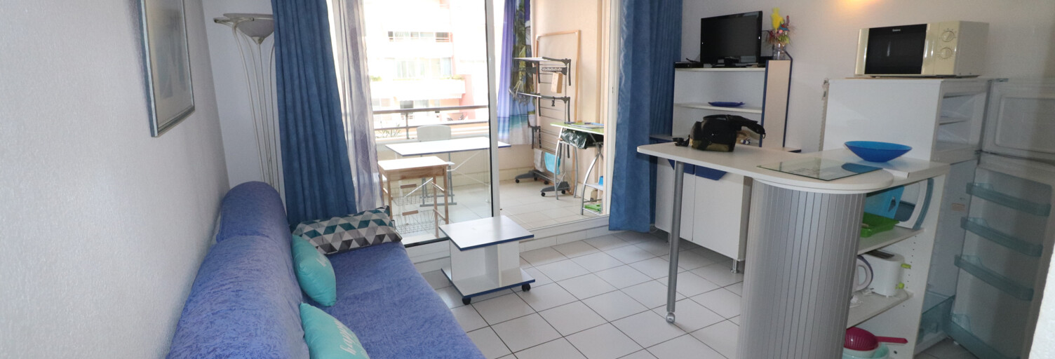 Appartement 2 Pièces 27 m² à vendre à Sète (34200)