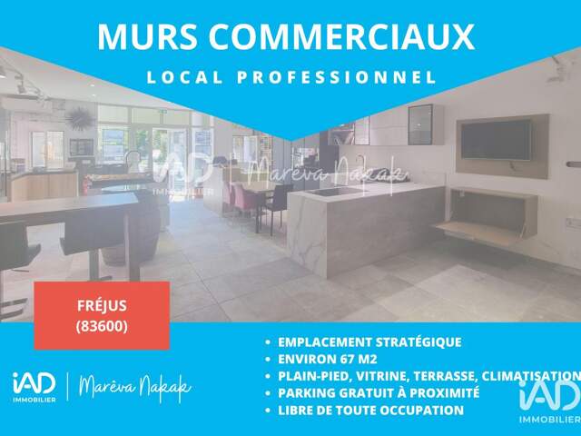 Vente Boutique/Local commercial 67 m&sup2; — photo du bien