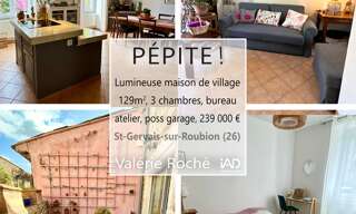 Maison 5 Pièces 129 m² à vendre à Saint-Gervais-sur-Roubion (26160)