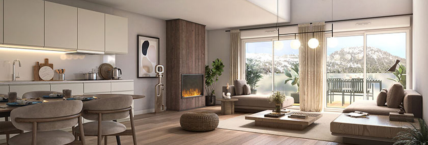 Appartement 2 Pièces 52 m² à vendre à Isola (06420)