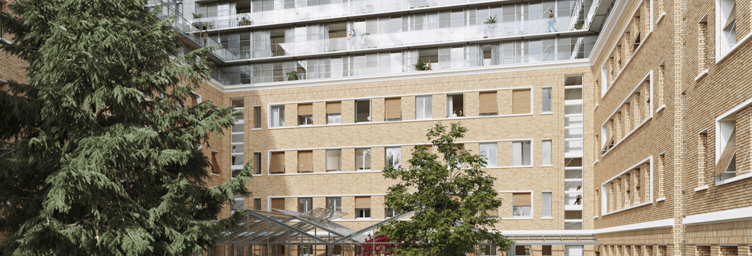 Appartement neuf T1, T2, T3, T4, T5 Pièce 25 à 106 m² à vendre à Paris 14 (75014)