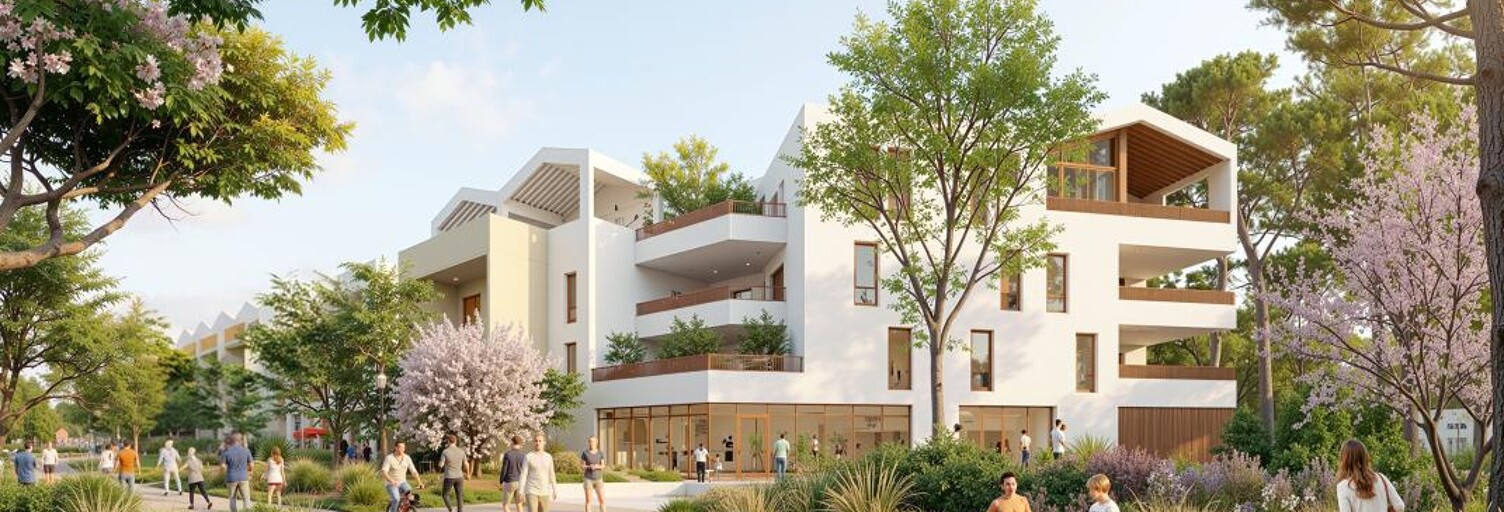 Appartement neuf T2, T3 Pièce 40 à 61 m² à vendre à Cournonterral (34660)