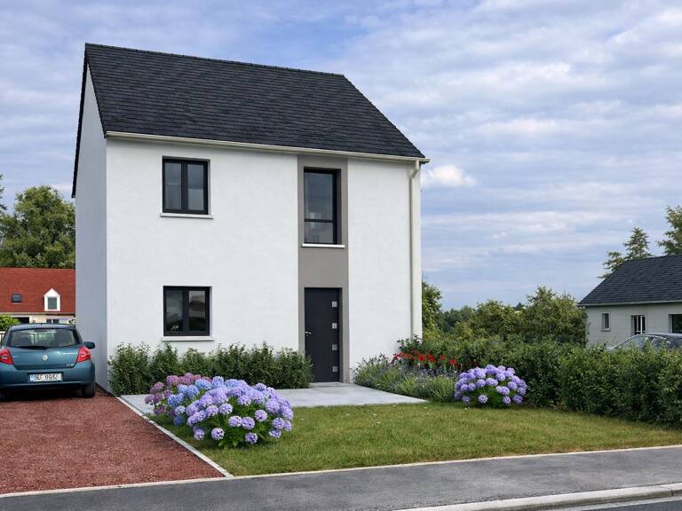 Faites construire votre maison 100 m² avec terrain à BERCHERES-SAINT-GERMAIN (28) ! — photo 1