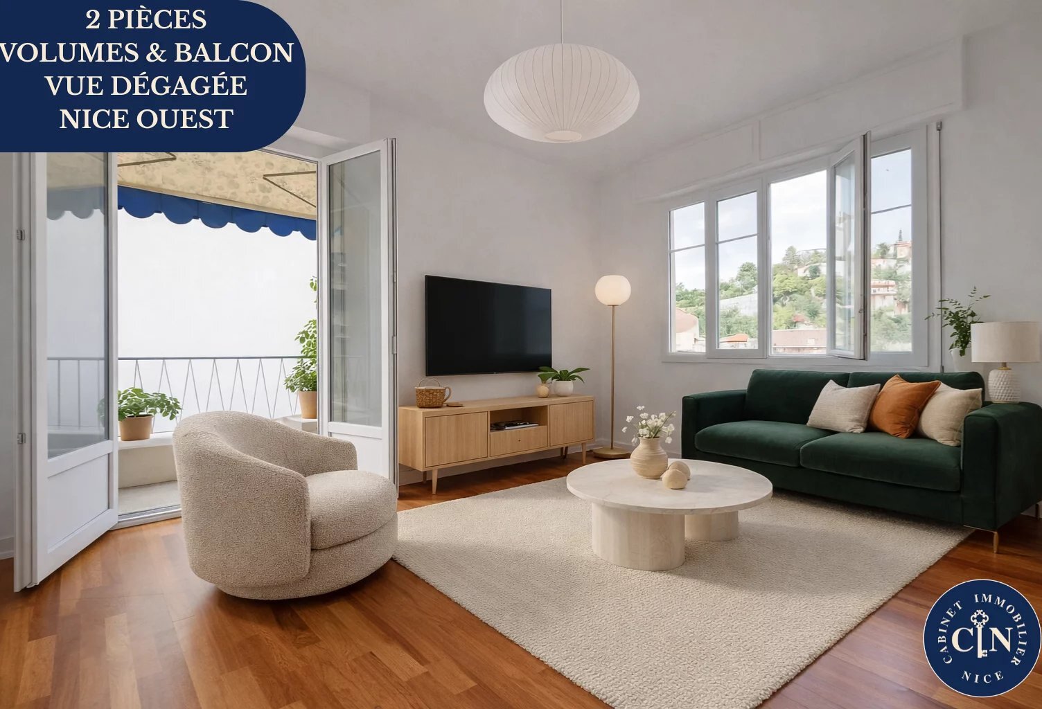 Appartement T2 - Balcon - Nice ouest — photo 1