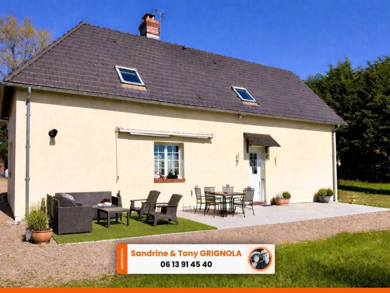Maison à vendre - Grand séjour - 3 chambres - Garage – Terrasse avec vue dégagée - VALORBIQUET (14290) — photo 1