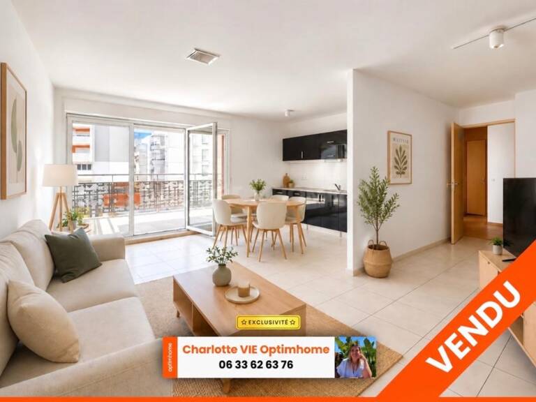 Appartement T3 lumineux avec grand  balcon et parking sécurisé – Montpellier — photo 1
