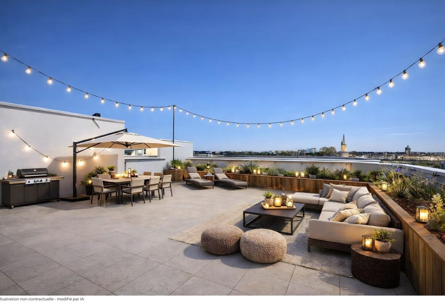APPARTEMENT D’EXCEPTION DE 212,35 M² AVEC PLUS DE 150 M² D’ESPACES EXTÉRIEURS ET VUE MER — photo 1