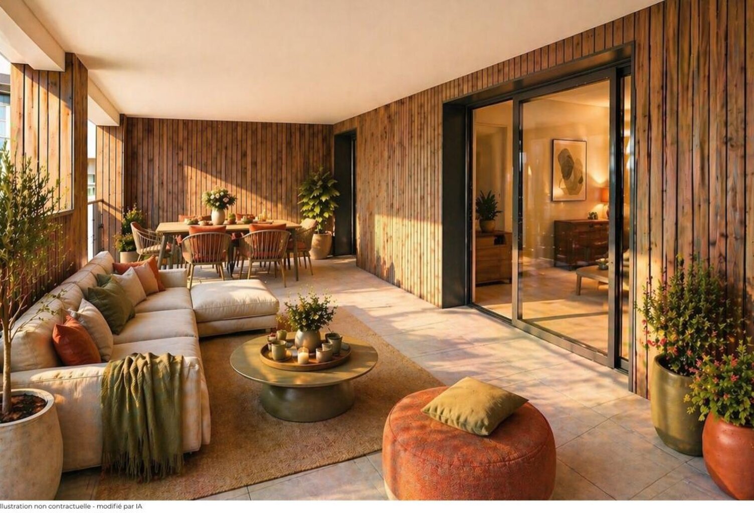 APPARTEMENT T3 AVEC UNE MAGNIFIQUE LOGGIA — photo 1