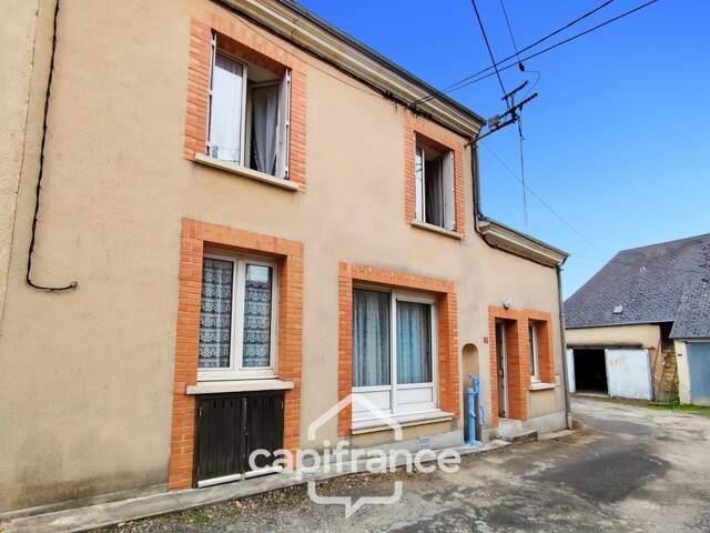 Maison à vendre 5 pièces BESSE SUR BRAYE (72)  -  terrain 457 m² - — photo du bien