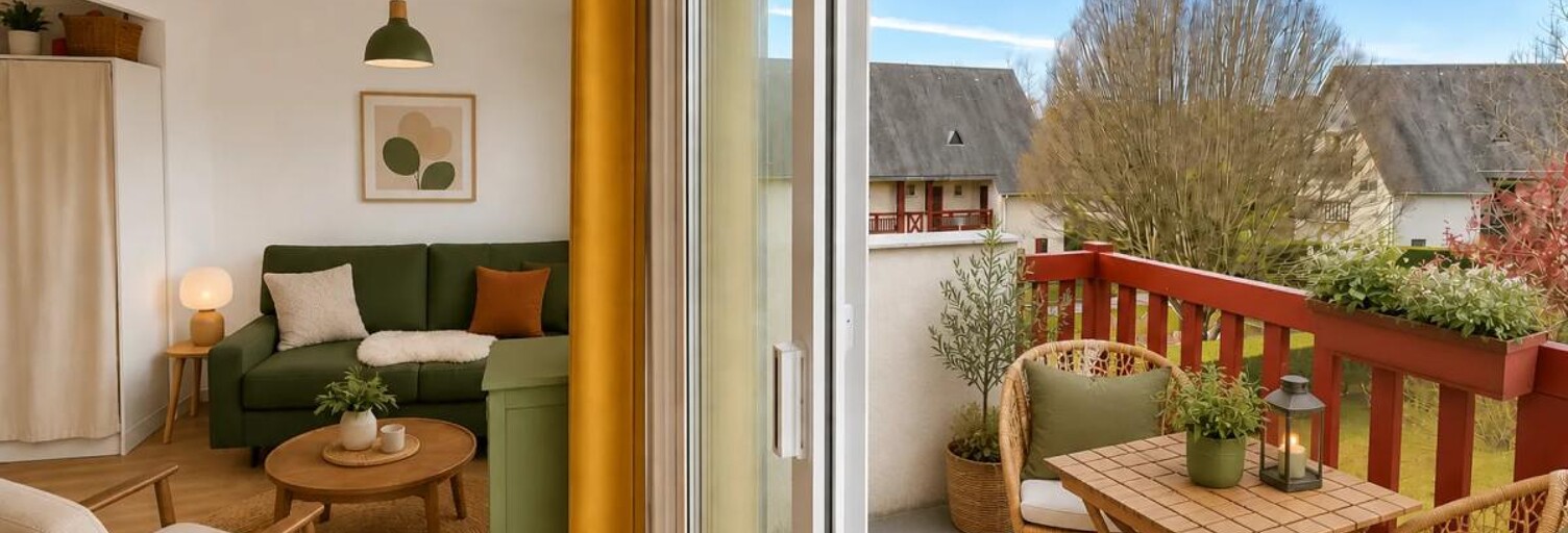 Appartement 3 Pièces 45 m² à vendre à Tourgéville (14800)