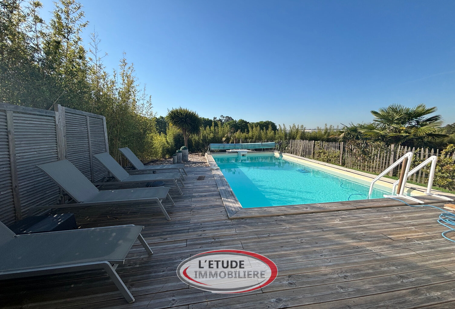 Carquefou, maison 4 chambres avec piscine chauffée — photo 1