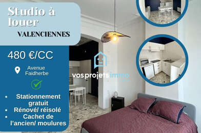 Appartement 1 pièces 480 €
