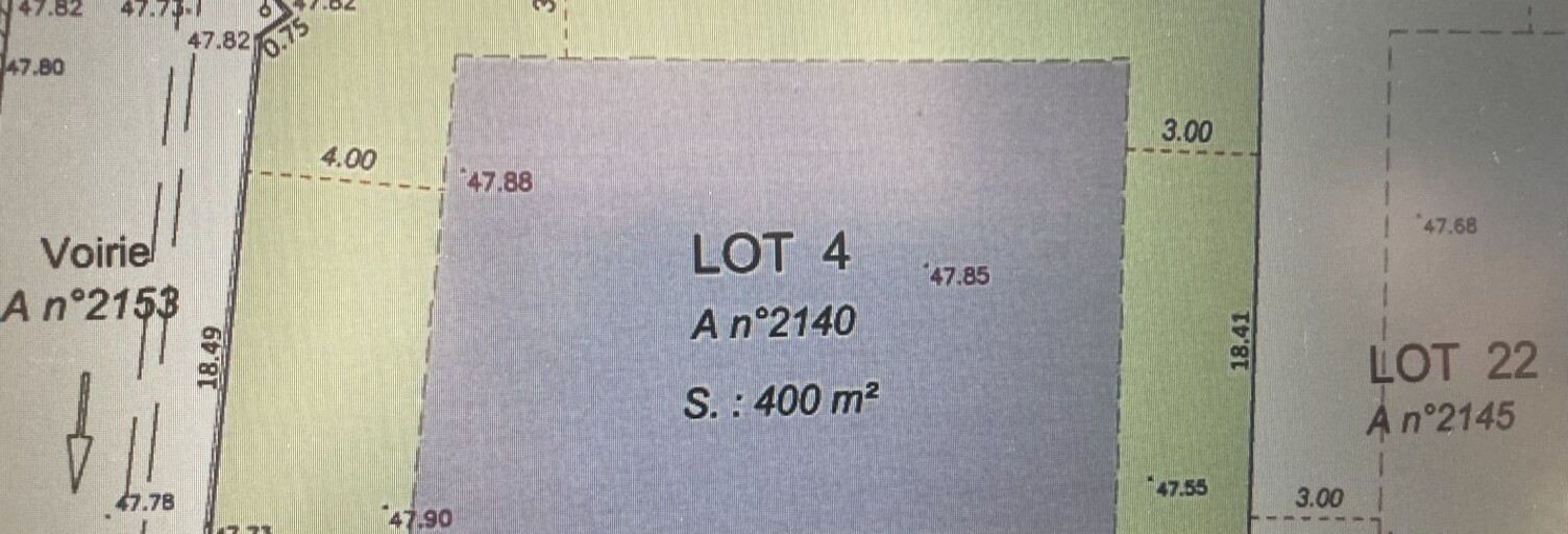 Terrain  140 m² à vendre à Roquefort-des-Corbières (11540)