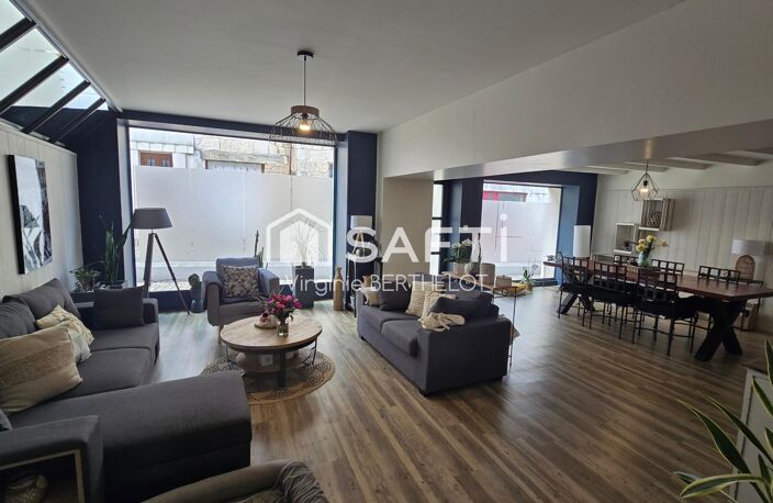 MAISON 3 CHAMBRES / 2 ENTREES IDEALE POUR 1 PROFESSION INDEPENDANTE OU CHAMBRES D' HOTES ! — photo 2