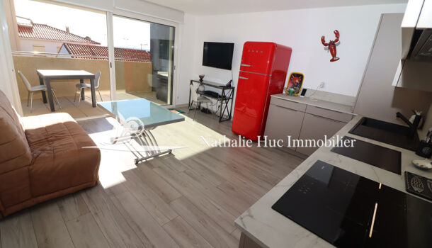 Appartement 2 pièces  à vendre Canet-Plage 66140