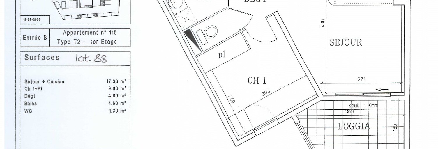 Appartement 2 Pièces 36 m² à vendre à Nîmes (30000)