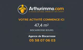 Commerce 2 Pièces 45 m² à louer à Biscarrosse (40600)