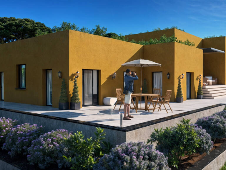 Terrain à bâtir 1700 m2 avec permis accordé   Projet villa c — photo 1