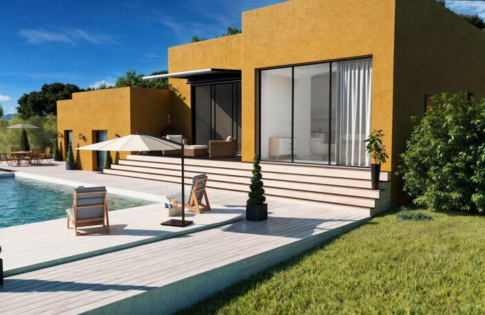 Terrain à bâtir 1700 m2 avec permis accordé   Projet villa c — photo 2